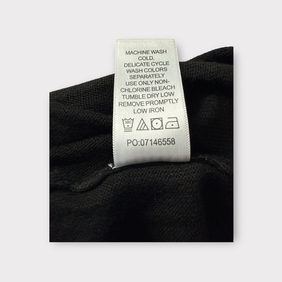 New! Ellos Women’s Plus Black Turtleneck Poncho Sweater - Picture 5 of 9